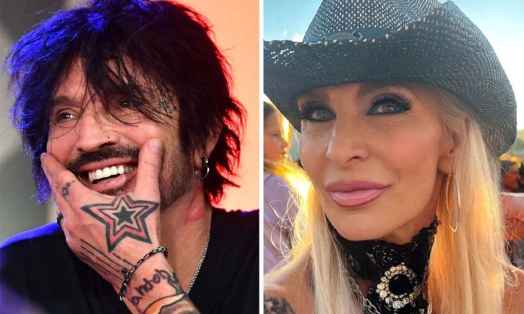 Elaine Starchuk and Tommy Lee