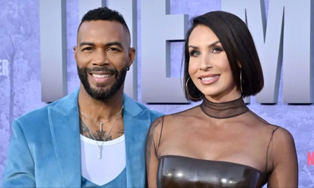 Jennifer Pfautch and Omari Hardwick